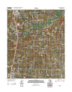 Howe Texas Historical topographic map, 1:24000 scale, 7.5 X 7.5 Minute, Year 2013