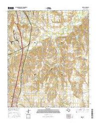 Howe Texas Current topographic map, 1:24000 scale, 7.5 X 7.5 Minute, Year 2016