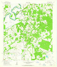 Howth Texas Historical topographic map, 1:24000 scale, 7.5 X 7.5 Minute, Year 1961