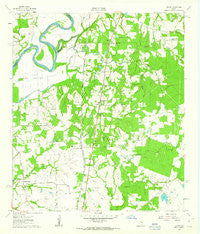 Howth Texas Historical topographic map, 1:24000 scale, 7.5 X 7.5 Minute, Year 1961