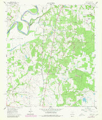 Howth Texas Historical topographic map, 1:24000 scale, 7.5 X 7.5 Minute, Year 1961