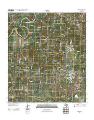 Howth Texas Historical topographic map, 1:24000 scale, 7.5 X 7.5 Minute, Year 2013