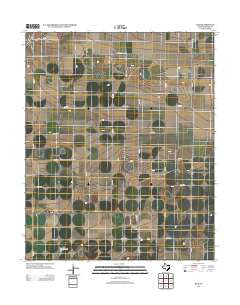 Hub Texas Historical topographic map, 1:24000 scale, 7.5 X 7.5 Minute, Year 2012