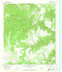 Hudd Texas Historical topographic map, 1:24000 scale, 7.5 X 7.5 Minute, Year 1969