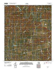 Hudd Texas Historical topographic map, 1:24000 scale, 7.5 X 7.5 Minute, Year 2010