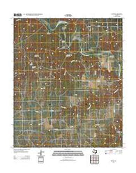 Hudd Texas Historical topographic map, 1:24000 scale, 7.5 X 7.5 Minute, Year 2012