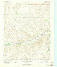 Hudgens Ranch Texas Historical topographic map, 1:24000 scale, 7.5 X 7.5 Minute, Year 1962