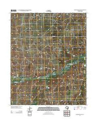 Hudgens Ranch Texas Historical topographic map, 1:24000 scale, 7.5 X 7.5 Minute, Year 2012