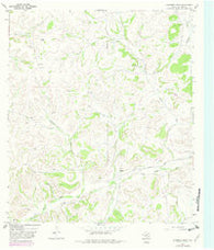 Hudspeth Draw Texas Historical topographic map, 1:24000 scale, 7.5 X 7.5 Minute, Year 1967