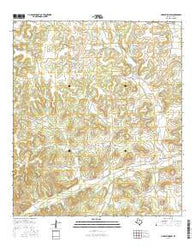 Hudspeth Draw Texas Current topographic map, 1:24000 scale, 7.5 X 7.5 Minute, Year 2016