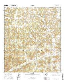 Hudspeth Draw Texas Current topographic map, 1:24000 scale, 7.5 X 7.5 Minute, Year 2016