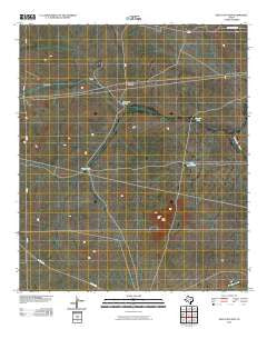 Hueco Station Texas Historical topographic map, 1:24000 scale, 7.5 X 7.5 Minute, Year 2010