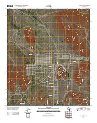 Hueco Tanks Texas Historical topographic map, 1:24000 scale, 7.5 X 7.5 Minute, Year 2010
