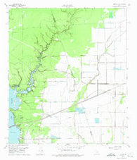 Huffman Texas Historical topographic map, 1:24000 scale, 7.5 X 7.5 Minute, Year 1960