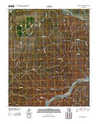 Hughes Canyon Texas Historical topographic map, 1:24000 scale, 7.5 X 7.5 Minute, Year 2010