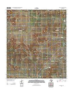 Hulldale Texas Historical topographic map, 1:24000 scale, 7.5 X 7.5 Minute, Year 2012
