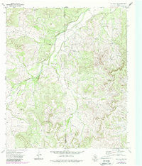 Hulldale NW Texas Historical topographic map, 1:24000 scale, 7.5 X 7.5 Minute, Year 1972