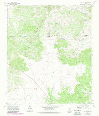 Hulldale SW Texas Historical topographic map, 1:24000 scale, 7.5 X 7.5 Minute, Year 1972