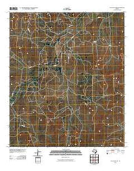 Hulldale NW Texas Historical topographic map, 1:24000 scale, 7.5 X 7.5 Minute, Year 2010
