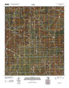 Hulldale SW Texas Historical topographic map, 1:24000 scale, 7.5 X 7.5 Minute, Year 2010