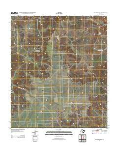 Hulldale SW Texas Historical topographic map, 1:24000 scale, 7.5 X 7.5 Minute, Year 2012