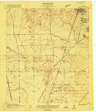 Humble Texas Historical topographic map, 1:24000 scale, 7.5 X 7.5 Minute, Year 1916