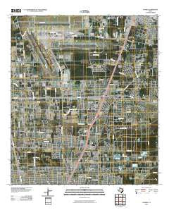 Humble Texas Historical topographic map, 1:24000 scale, 7.5 X 7.5 Minute, Year 2010
