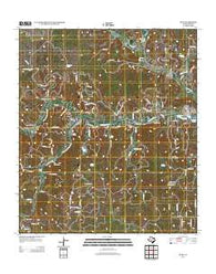 Hunt Texas Historical topographic map, 1:24000 scale, 7.5 X 7.5 Minute, Year 2012