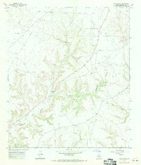 Hunt Ranch Texas Historical topographic map, 1:24000 scale, 7.5 X 7.5 Minute, Year 1967