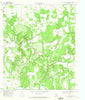 Hunting Shirt Creek Texas Historical topographic map, 1:24000 scale, 7.5 X 7.5 Minute, Year 1969