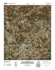 Huntington Texas Historical topographic map, 1:24000 scale, 7.5 X 7.5 Minute, Year 2010