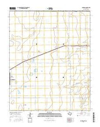Huntoon Texas Current topographic map, 1:24000 scale, 7.5 X 7.5 Minute, Year 2016
