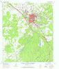 Huntsville Texas Historical topographic map, 1:24000 scale, 7.5 X 7.5 Minute, Year 1963