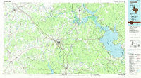 Huntsville Texas Historical topographic map, 1:100000 scale, 30 X 60 Minute, Year 1985