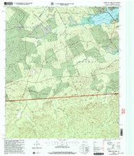 Hurricane Creek Texas Historical topographic map, 1:24000 scale, 7.5 X 7.5 Minute, Year 2003
