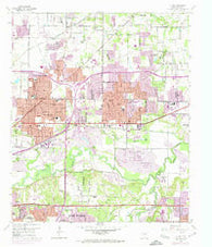 Hurst Texas Historical topographic map, 1:24000 scale, 7.5 X 7.5 Minute, Year 1959