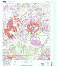 Hurst Texas Historical topographic map, 1:24000 scale, 7.5 X 7.5 Minute, Year 1959