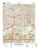 Hurst Texas Current topographic map, 1:24000 scale, 7.5 X 7.5 Minute, Year 2016