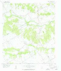 Hurst Spring Texas Historical topographic map, 1:24000 scale, 7.5 X 7.5 Minute, Year 1956