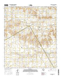 Hurst Spring Texas Current topographic map, 1:24000 scale, 7.5 X 7.5 Minute, Year 2016