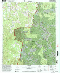 Hurstown Texas Historical topographic map, 1:24000 scale, 7.5 X 7.5 Minute, Year 2003