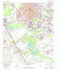 Hutchins Texas Historical topographic map, 1:24000 scale, 7.5 X 7.5 Minute, Year 1958