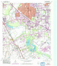 Hutchins Texas Historical topographic map, 1:24000 scale, 7.5 X 7.5 Minute, Year 1958