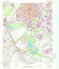 Hutchins Texas Historical topographic map, 1:24000 scale, 7.5 X 7.5 Minute, Year 1958
