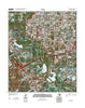 Hutchins Texas Historical topographic map, 1:24000 scale, 7.5 X 7.5 Minute, Year 2012