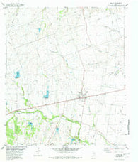 Hutto Texas Historical topographic map, 1:24000 scale, 7.5 X 7.5 Minute, Year 1982