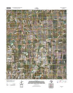 Hutto Texas Historical topographic map, 1:24000 scale, 7.5 X 7.5 Minute, Year 2013