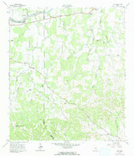Hye Texas Historical topographic map, 1:24000 scale, 7.5 X 7.5 Minute, Year 1961