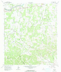 Hye Texas Historical topographic map, 1:24000 scale, 7.5 X 7.5 Minute, Year 1961