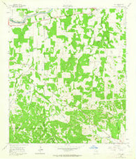 Hye Texas Historical topographic map, 1:24000 scale, 7.5 X 7.5 Minute, Year 1961